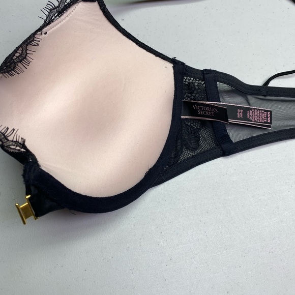 VS BLK Push-up Plunge, 32D *P1008 - Picture 5 of 7